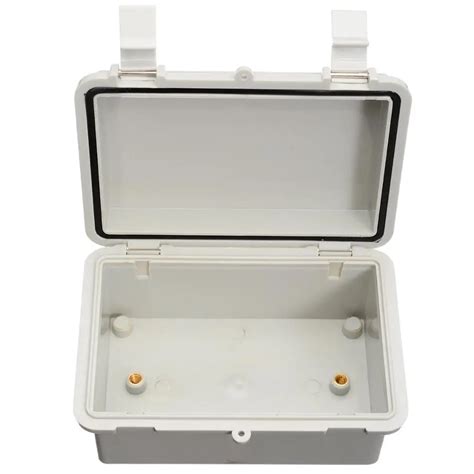 waterproof plastic electronic project case junction box|outdoor junction boxes electrical b&q.